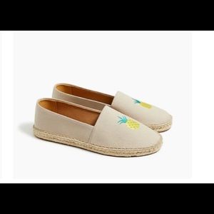J crew Embroidered espadrilles